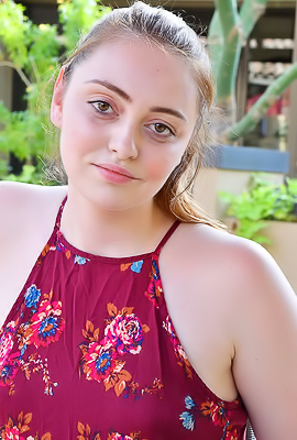 Sutton FTV Bored Sutton FTV bares pussy to fill it with a dildo